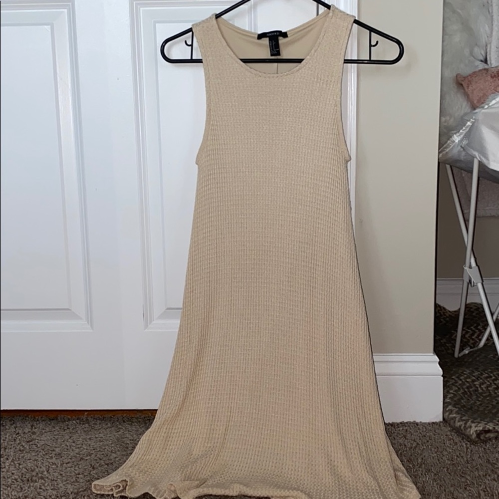 Forever 21 Camel Colored Dress